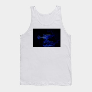 Neon Hood Ornament Tank Top